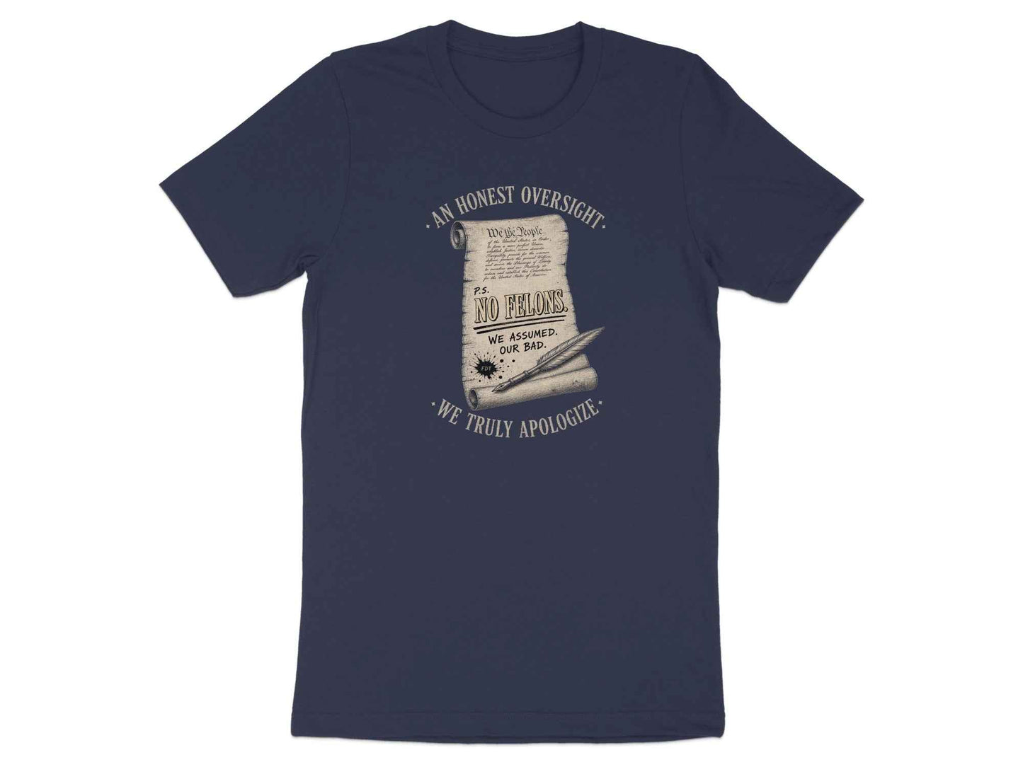 Honest Oversight: Constitutional Satire T-Shirt
