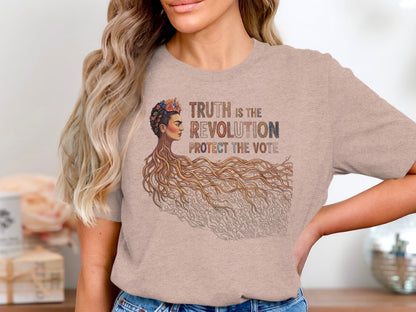 Truth Is The Revolution Protect The Vote T-Shirt product