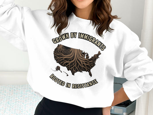 Grown by Immigrants Rooted in Resistance product type