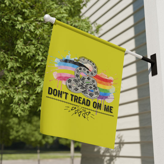 Don't Tread On Me Rainbow Print Outdoor Flag product