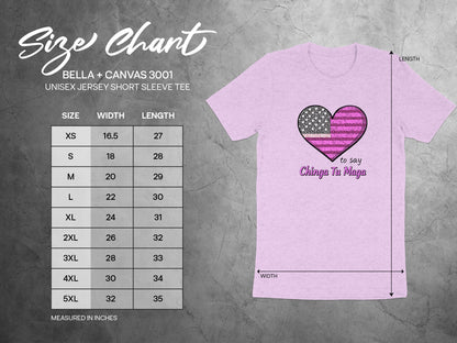 Bella+Canvas 3001 Unisex Short Sleeve Tee Chinga Tu Maga