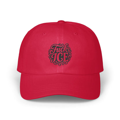 Fuck ICE Embroidered Red Fashion Hat product type