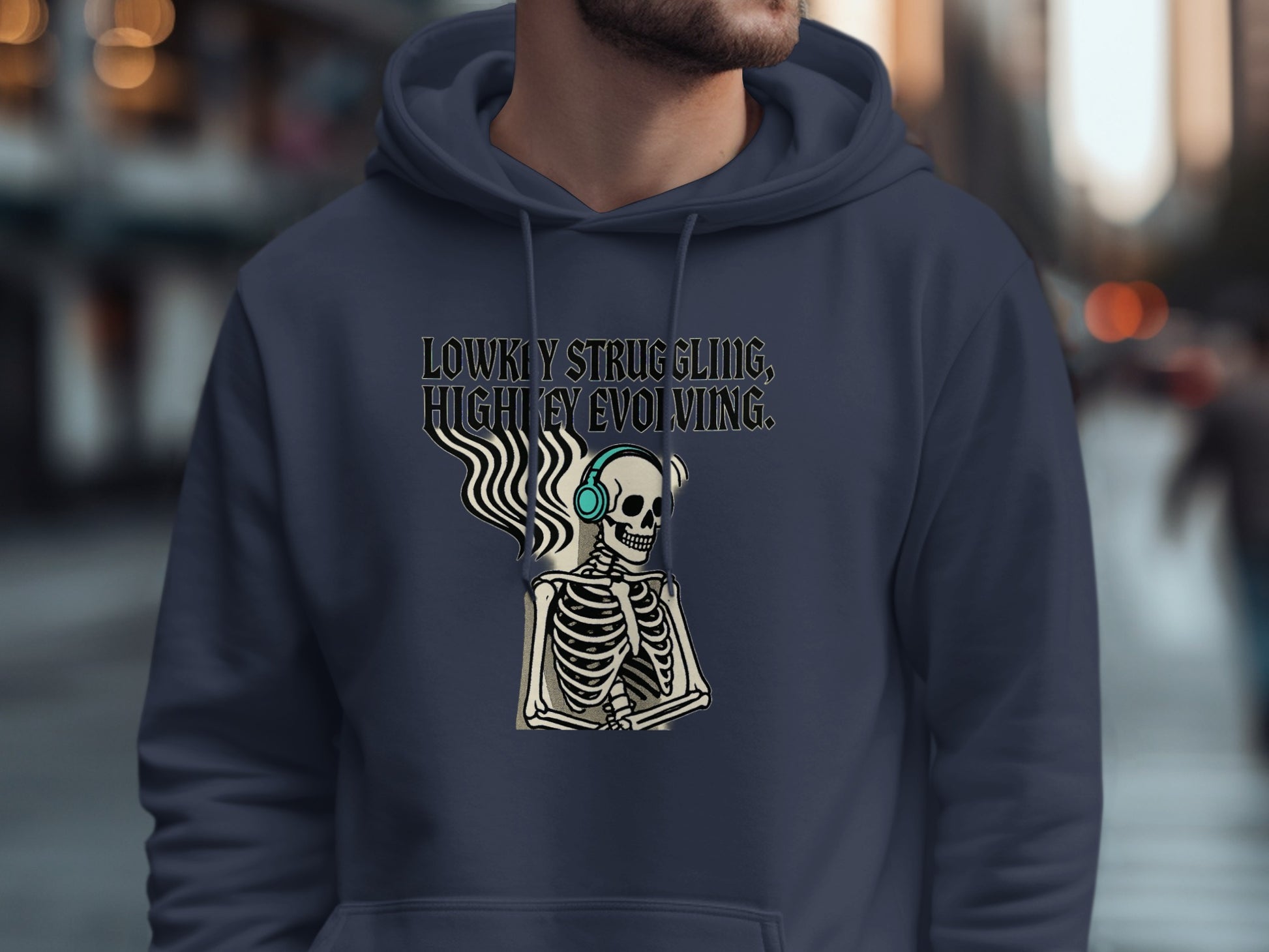 Lowkey Struggling Highly Evolving Hoodie product