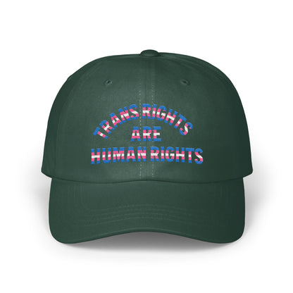 Trans Rights Are Human Rights embroidered product type