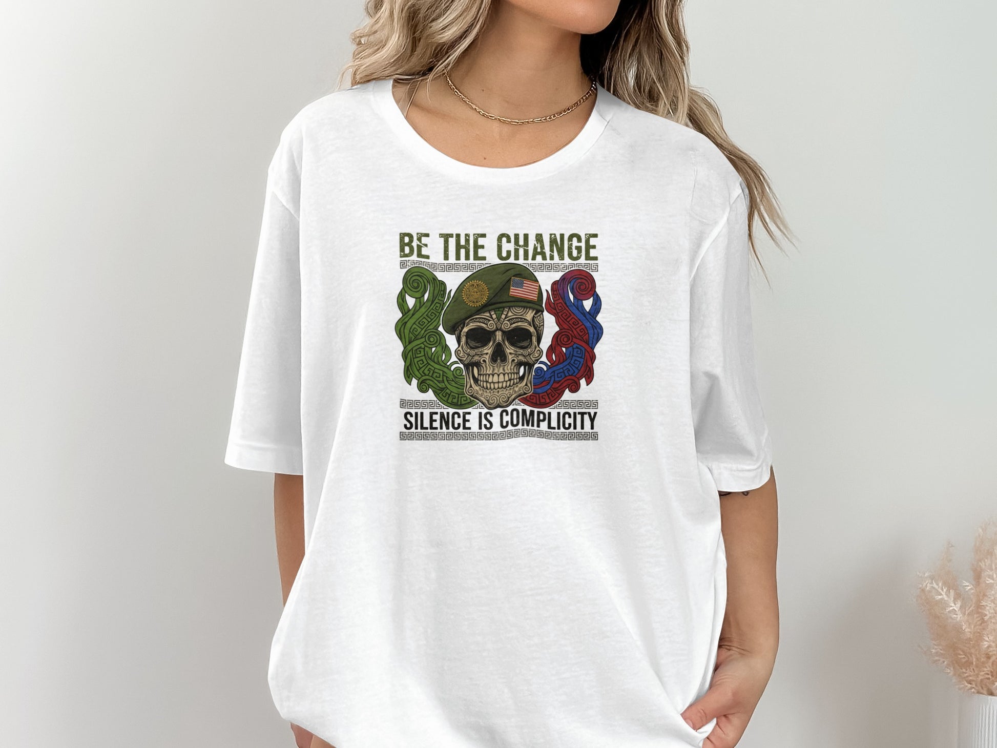 Be The Change Silence Is Complicity T-shirt