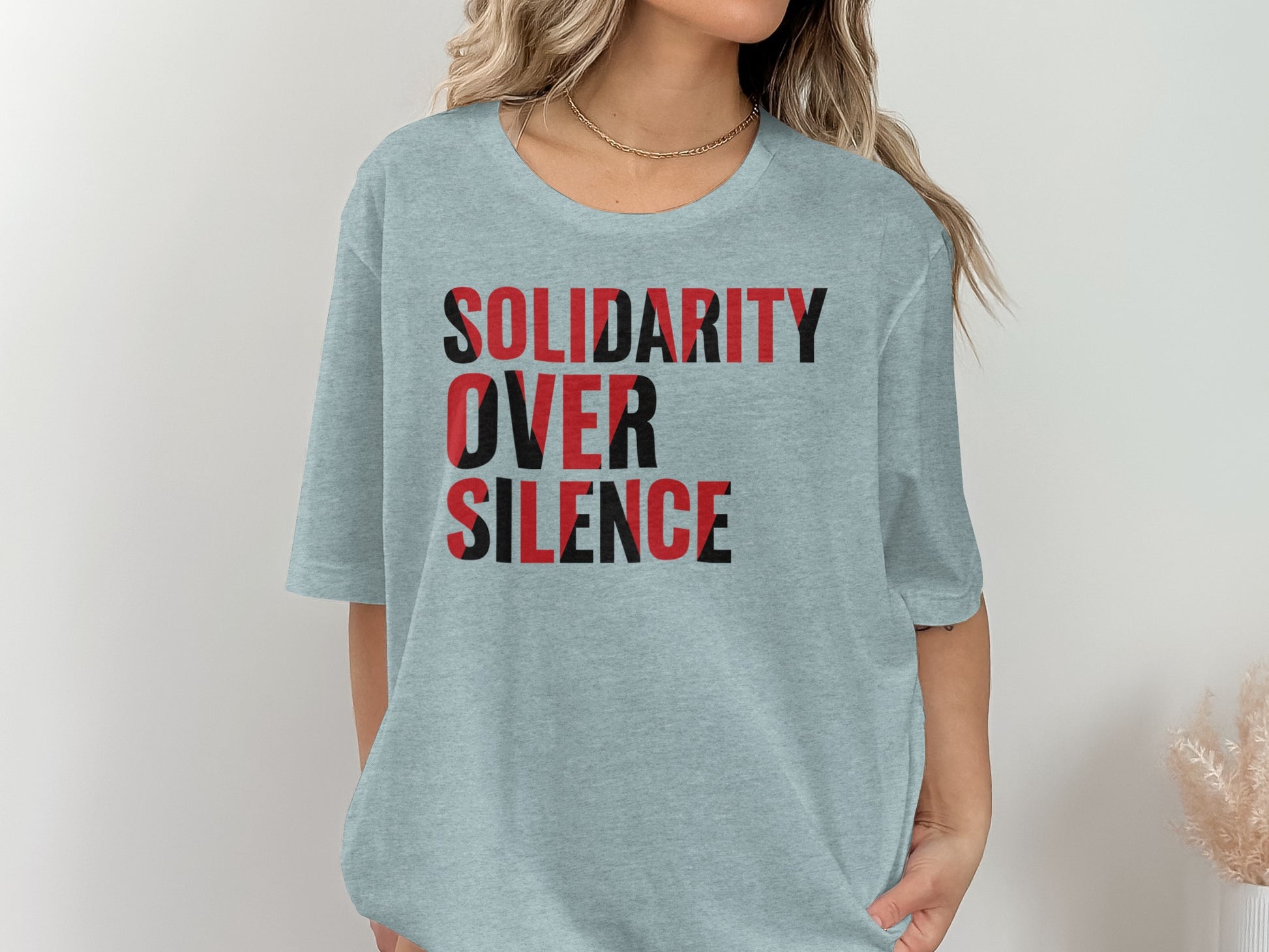 Solidarity Over Silence Inspirational Shirt