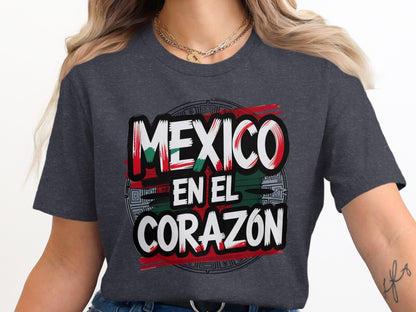 Mexico En El Corazon Graphic Tee product