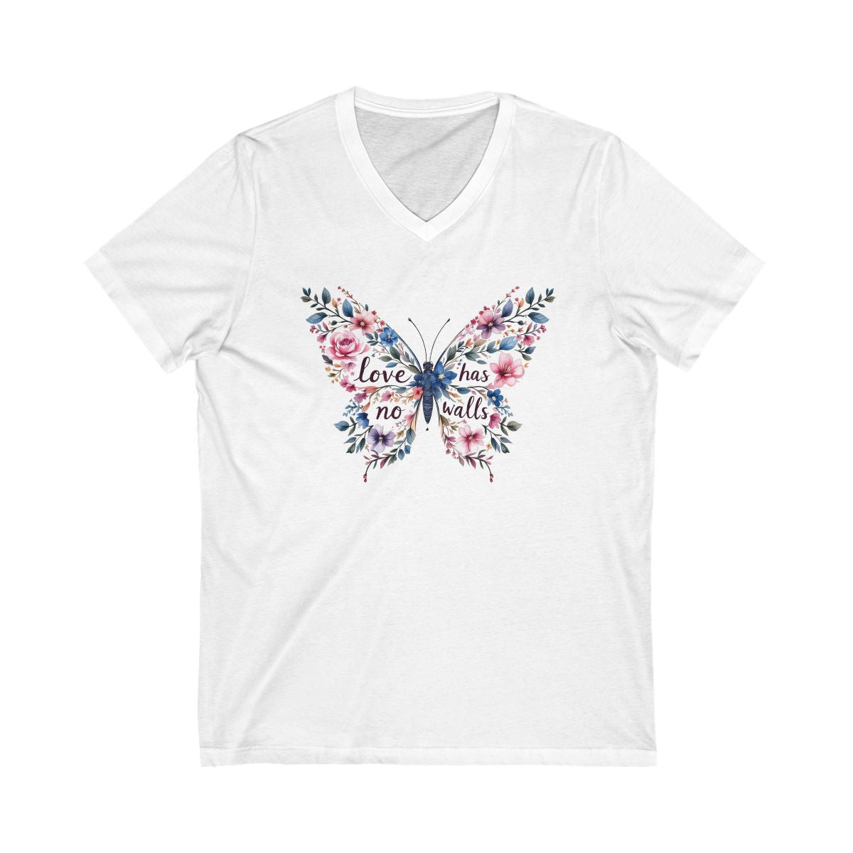 Love Has No Walls Butterfly Design T-Shirt product
