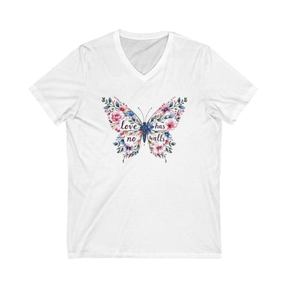 Love Has No Walls Butterfly Design T-Shirt product