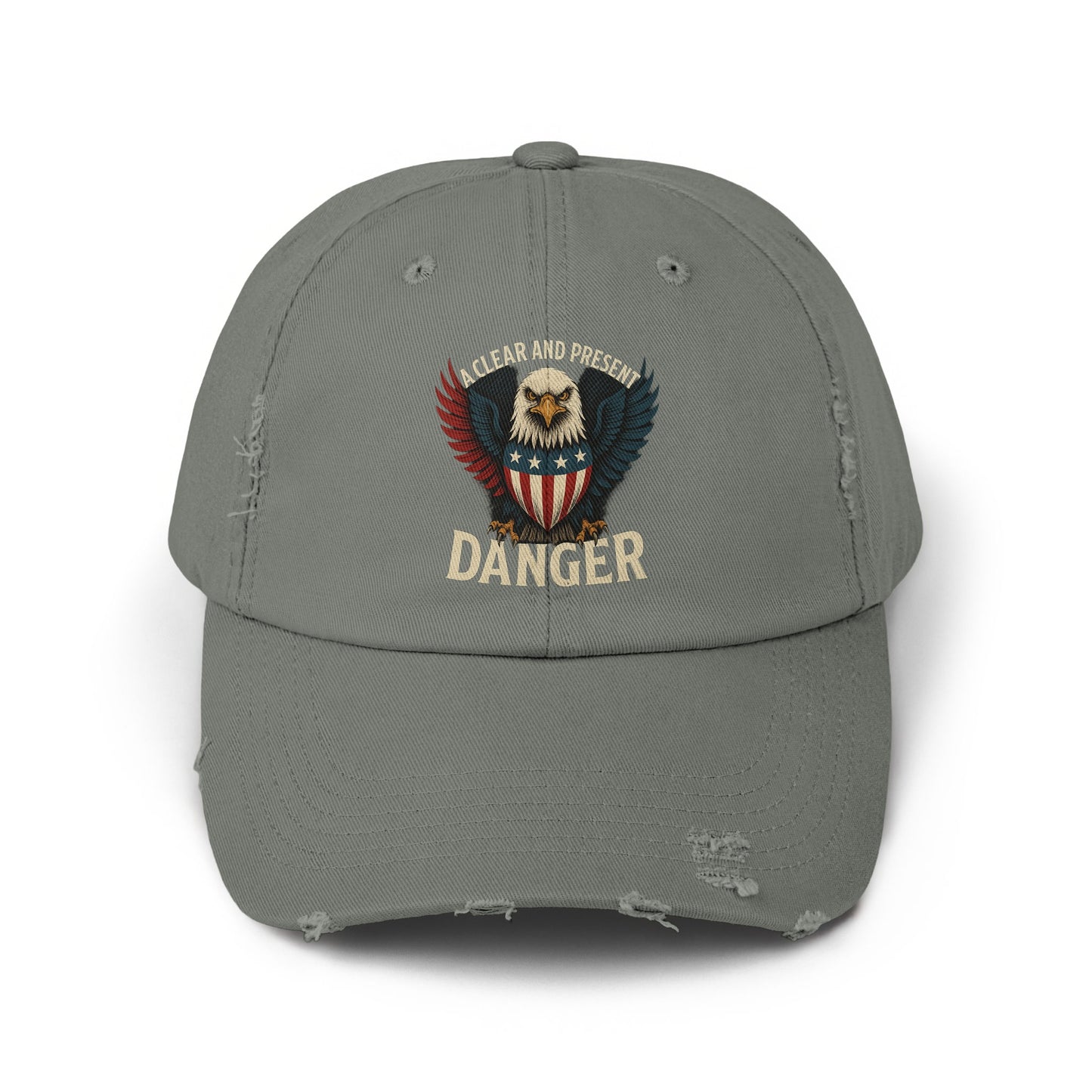 Clear and Present Danger Distressed Cap product type