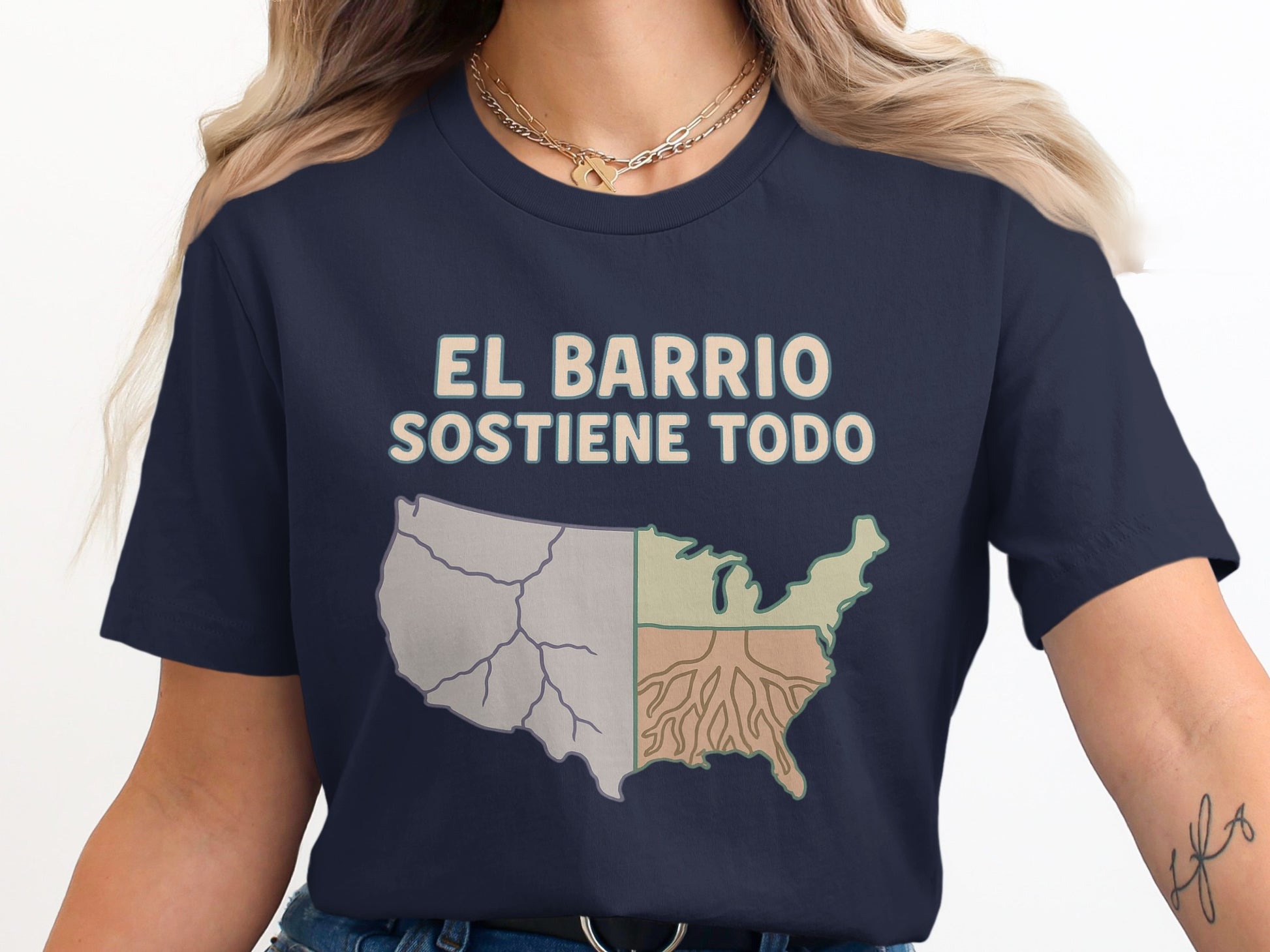 El Barrio Sostiene Todo Graphic T-Shirt product type