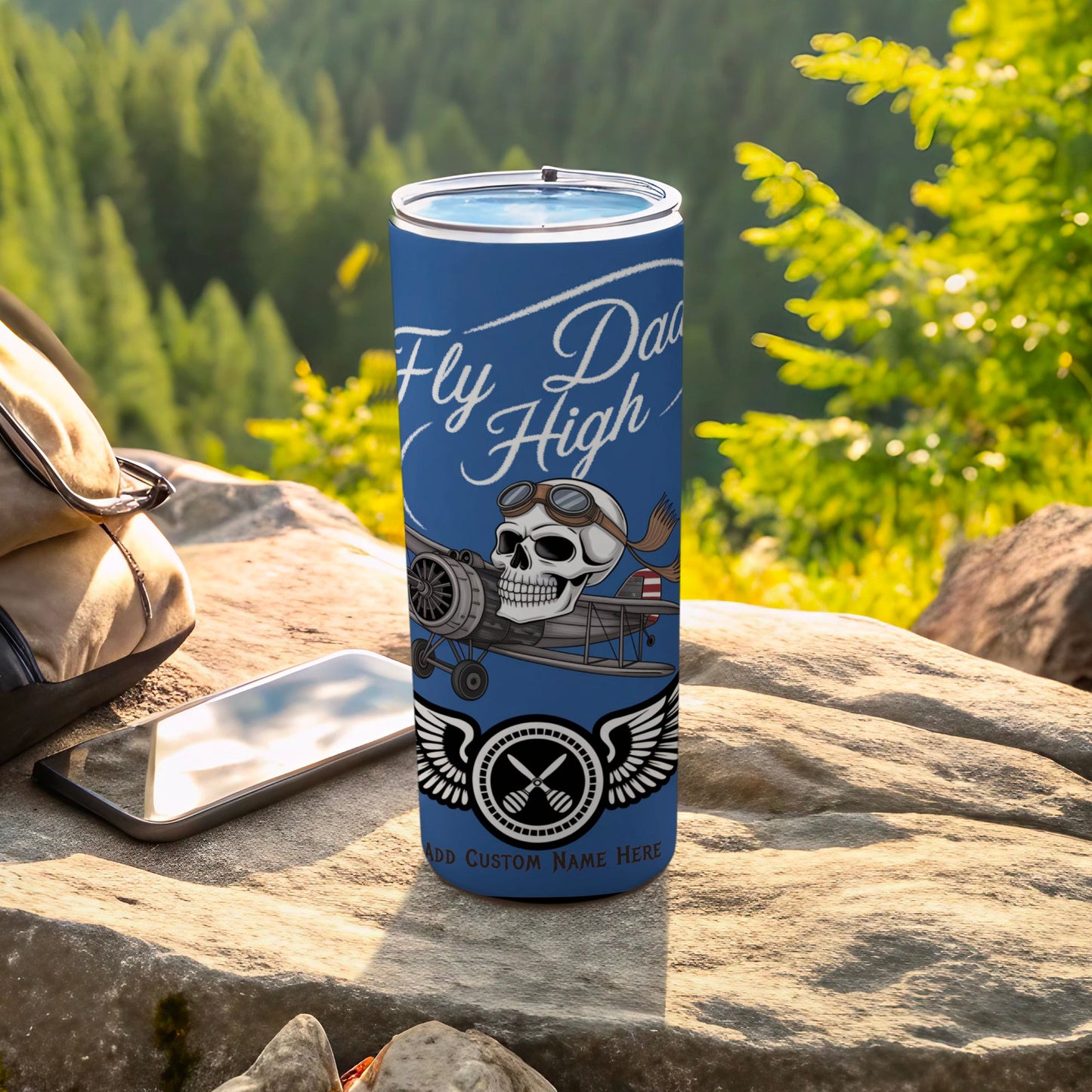 Fly Dad High Customizable Design Tumbler product