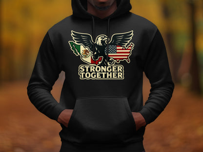 Stronger Together Eagle Flag Design Hoodie product