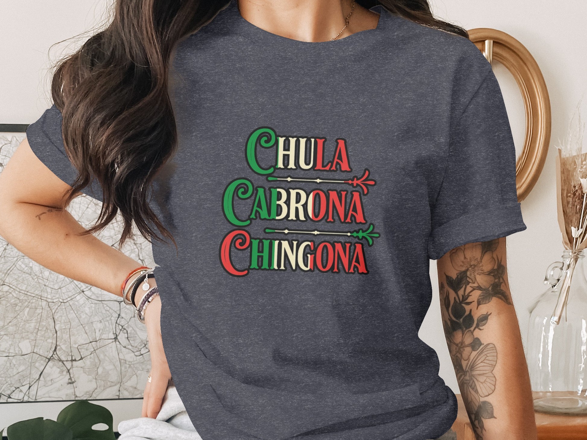 Chula Cabrona Chingona Graphic T-Shirt product type