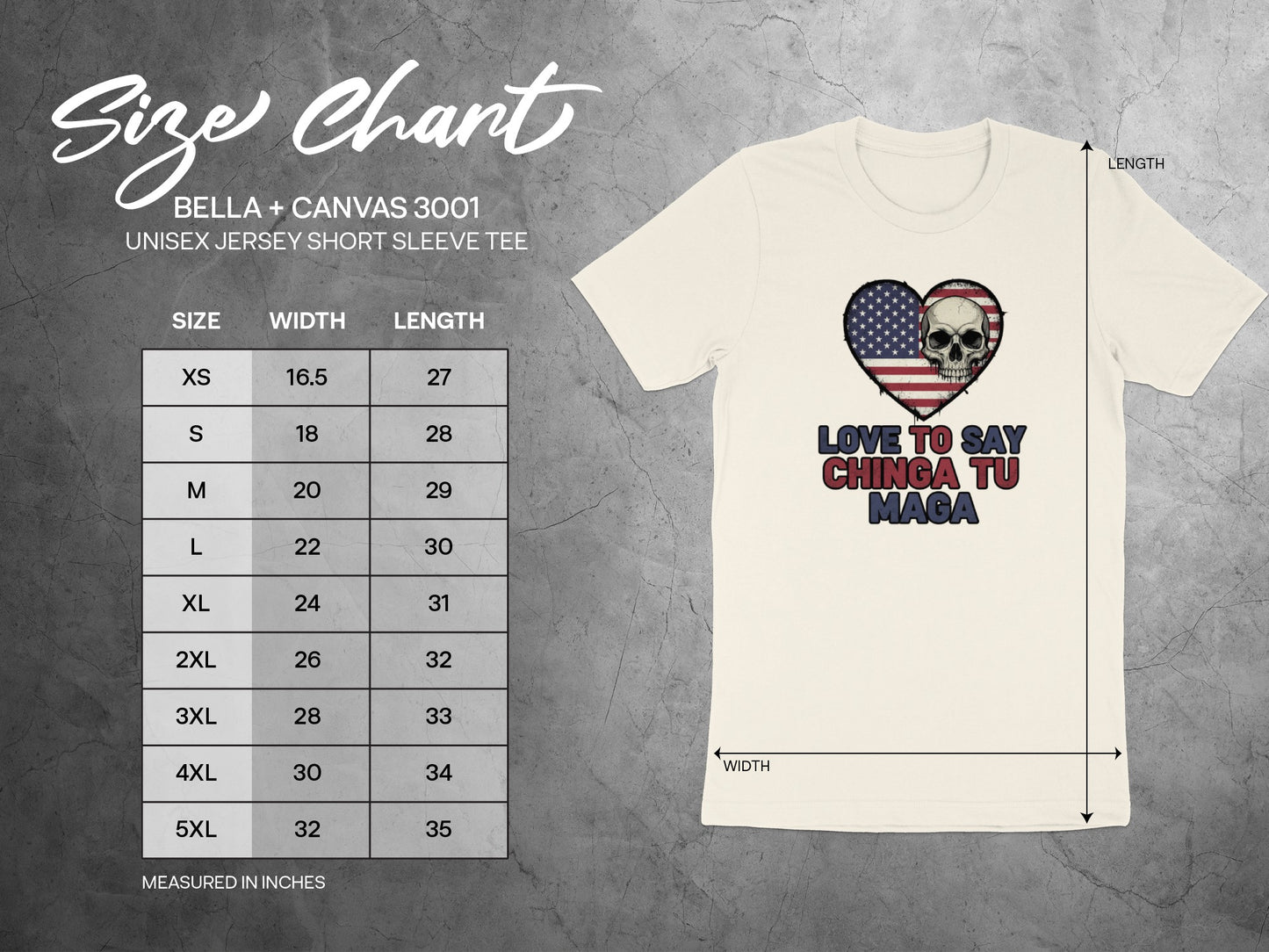 Love To Say Chinga Tu Maga Unisex Jersey Short Sleeve Tee