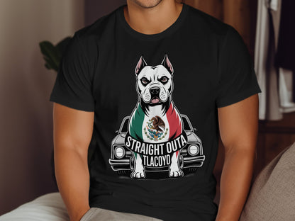 Straight Outta Tlacoyo With a Dog Graphic product type