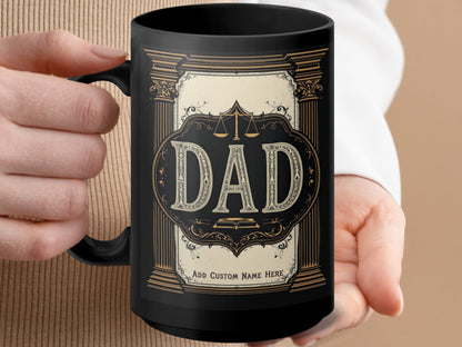 Classic Customizable Dad Mug Perfect for Gifting product