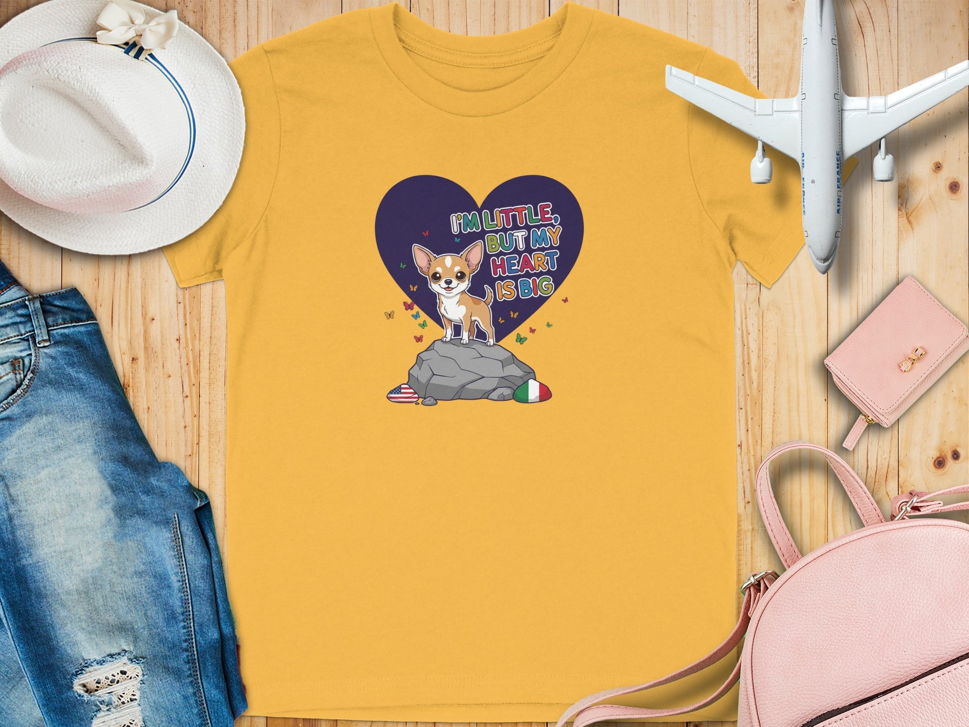 I'm Little But My Heart Is Big Cute T-Shirt