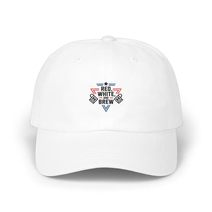Red White and Brew Design Embroidered Hat product type