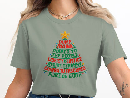 Liberty and Justice Resist Tyranny Peace on Earth product