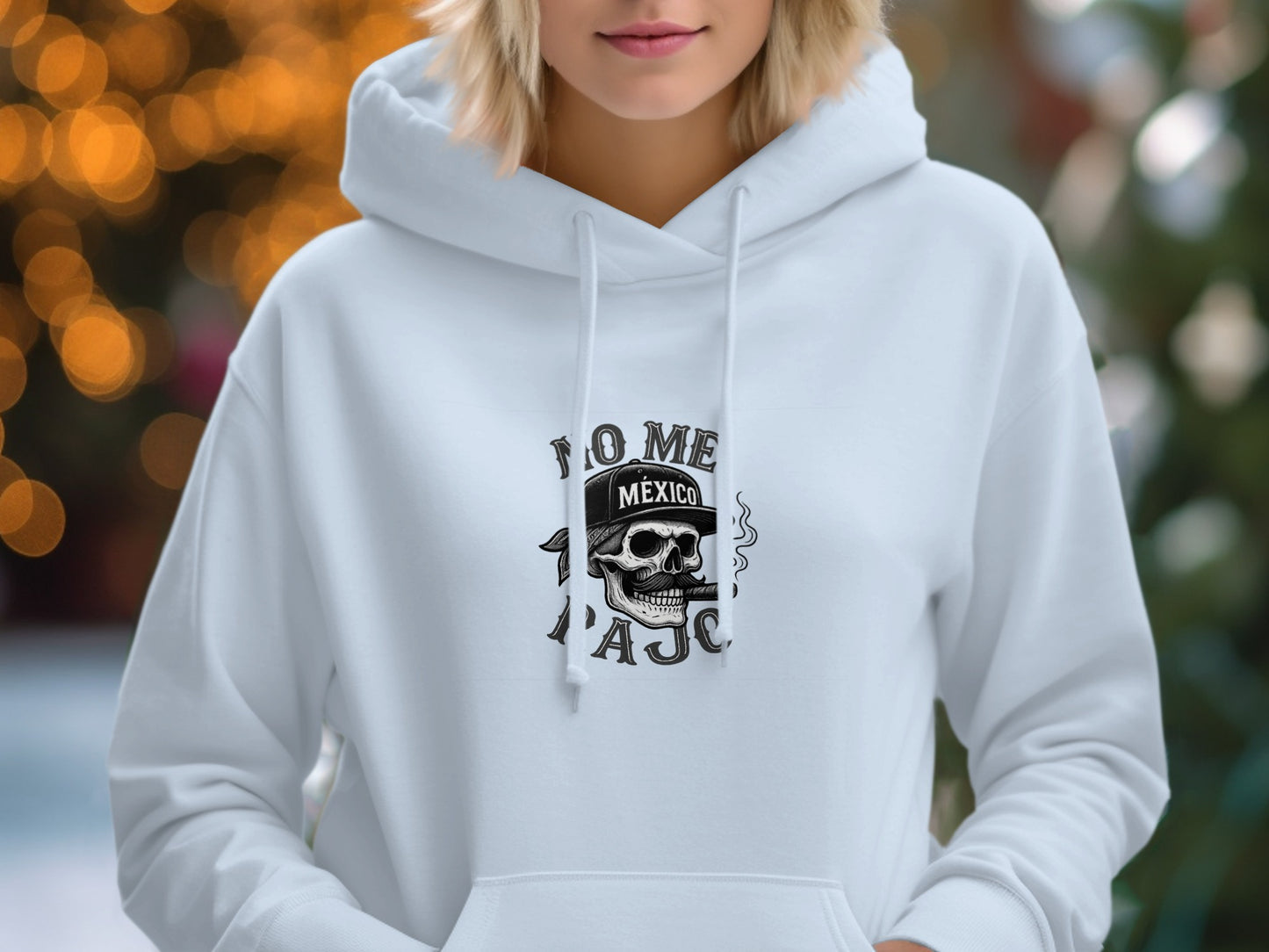 No Me Rajo Skull Graphic Hoodie product