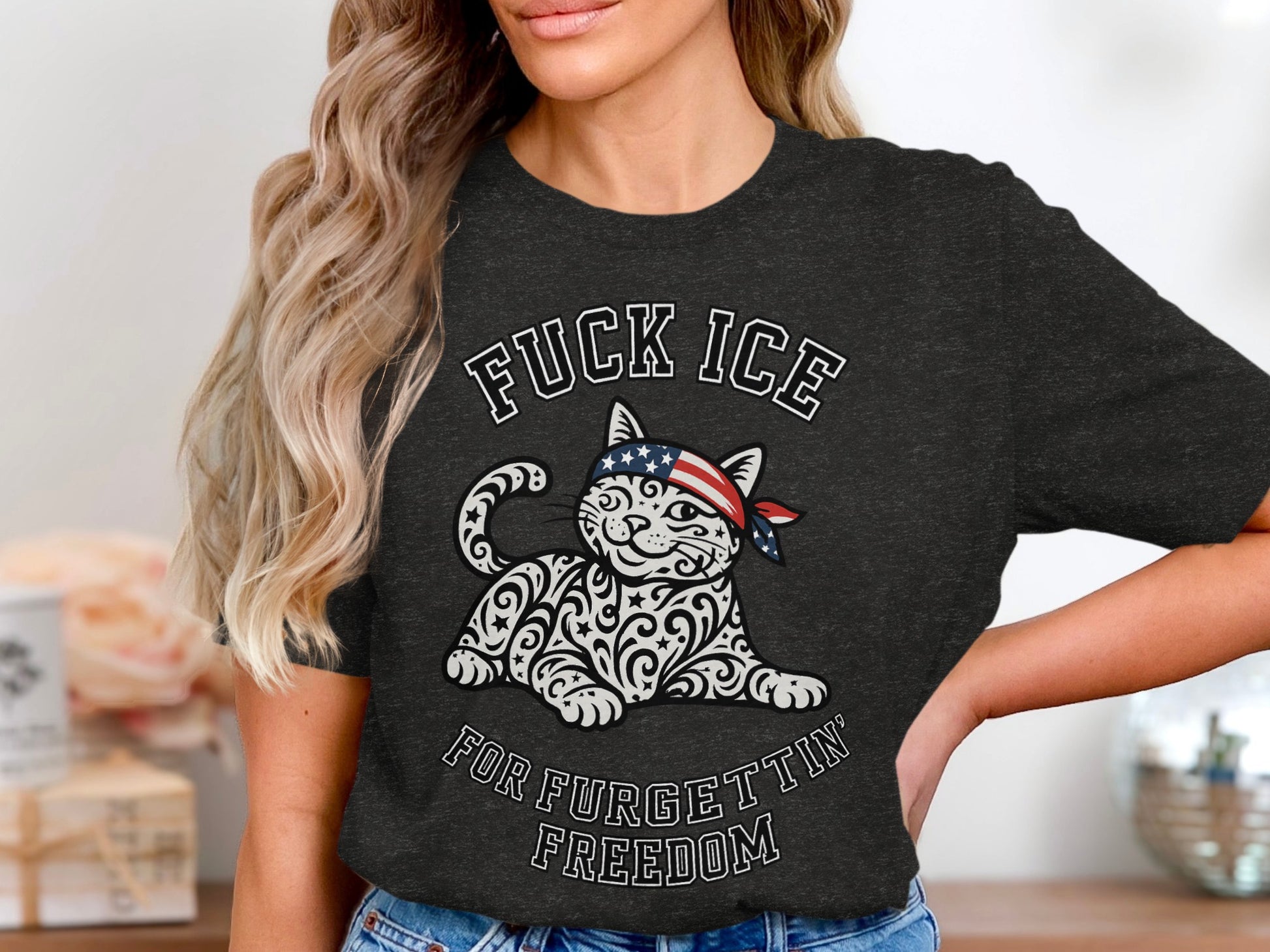 Fuck Ice For Furgetting Freedom Shirt product