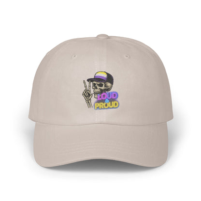 Loud Proud Skeleton Embroidered Baseball Cap product