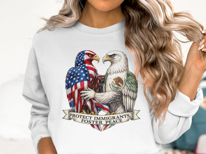 Protect Immigrants Foster Peace Sweatshirt product