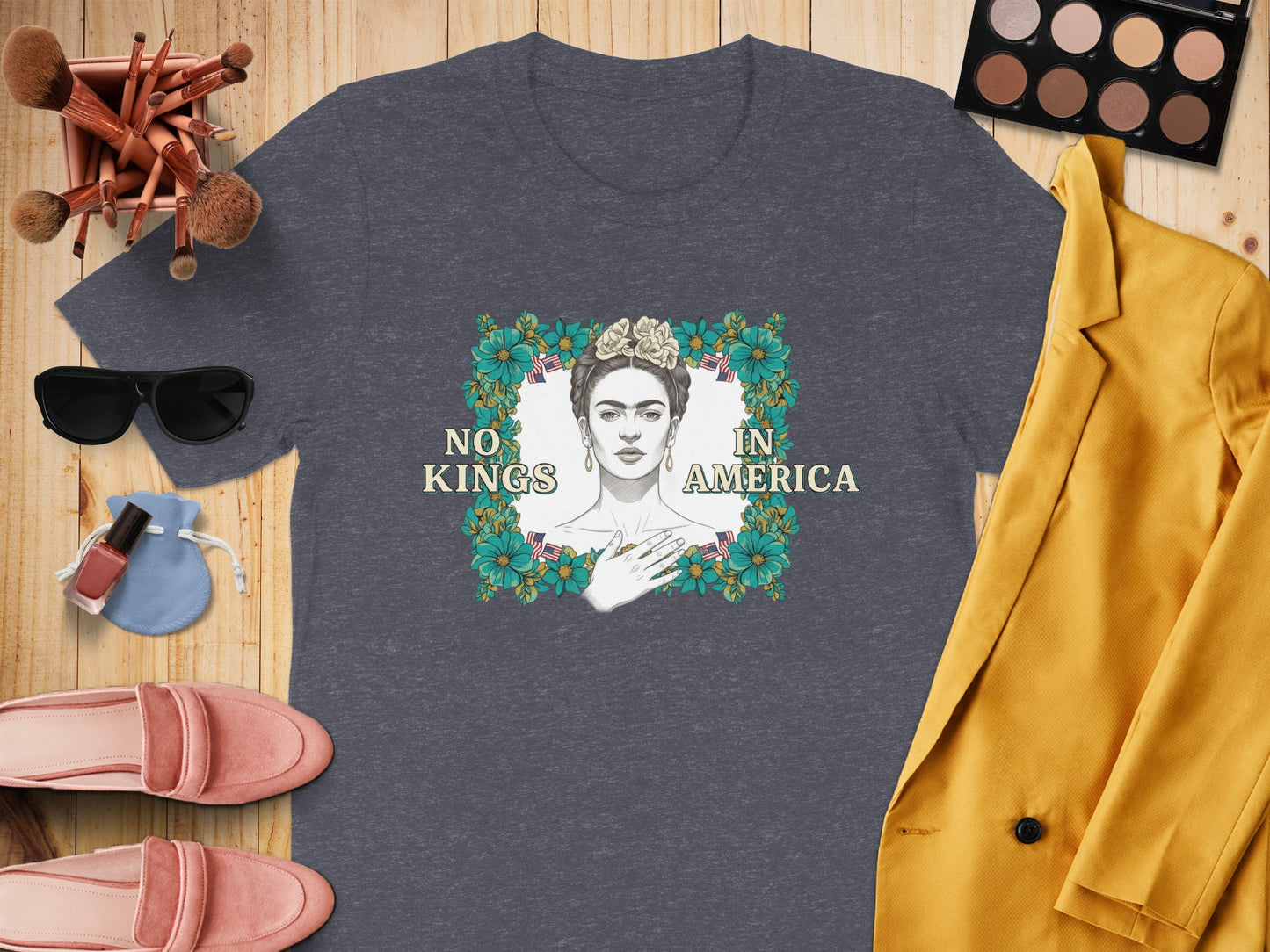 No Kings In America Graphic Tee Product