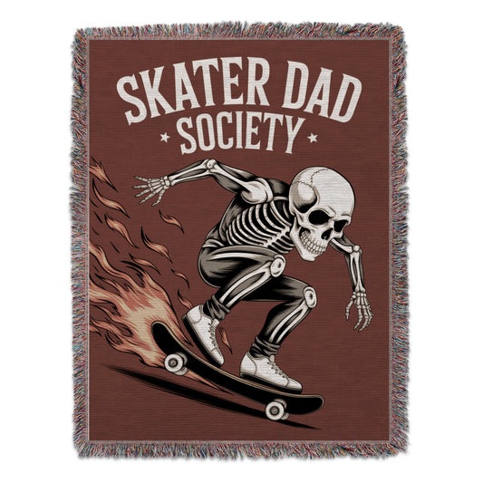 Skater Dad Society Skeleton Skateboard design product type