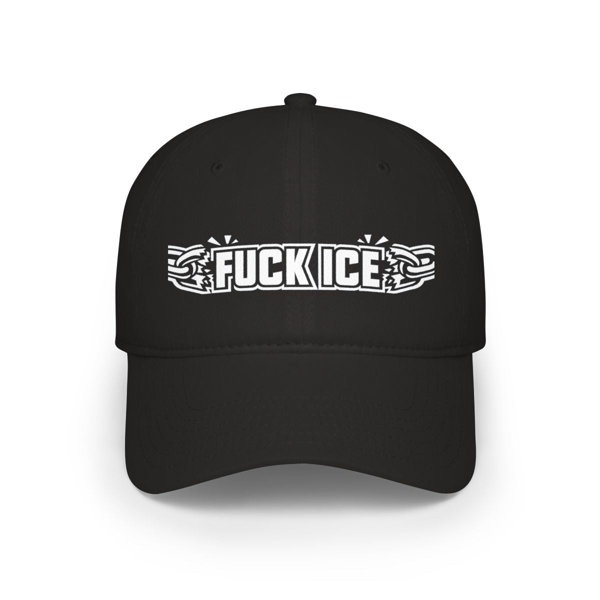Statement Fuck Ice Embroidered Cap Hat Accessory