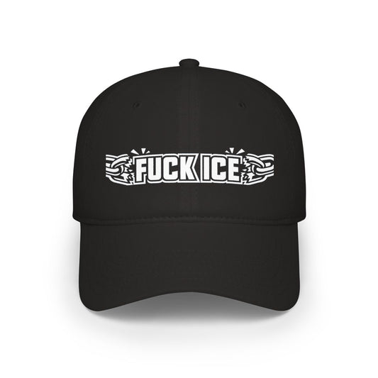 Statement Fuck Ice Embroidered Cap Hat Accessory