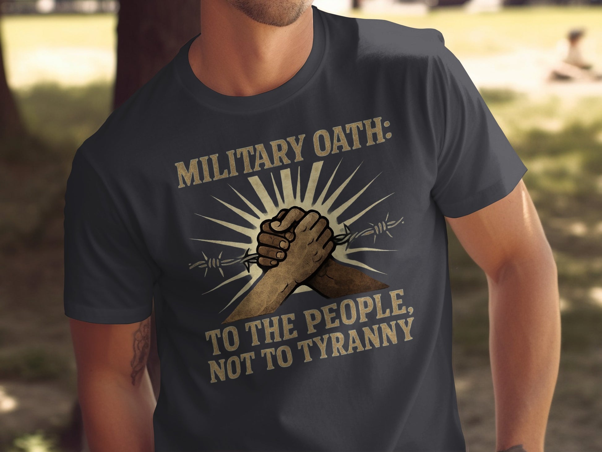 Military Oath To The People Not To Tyranny product