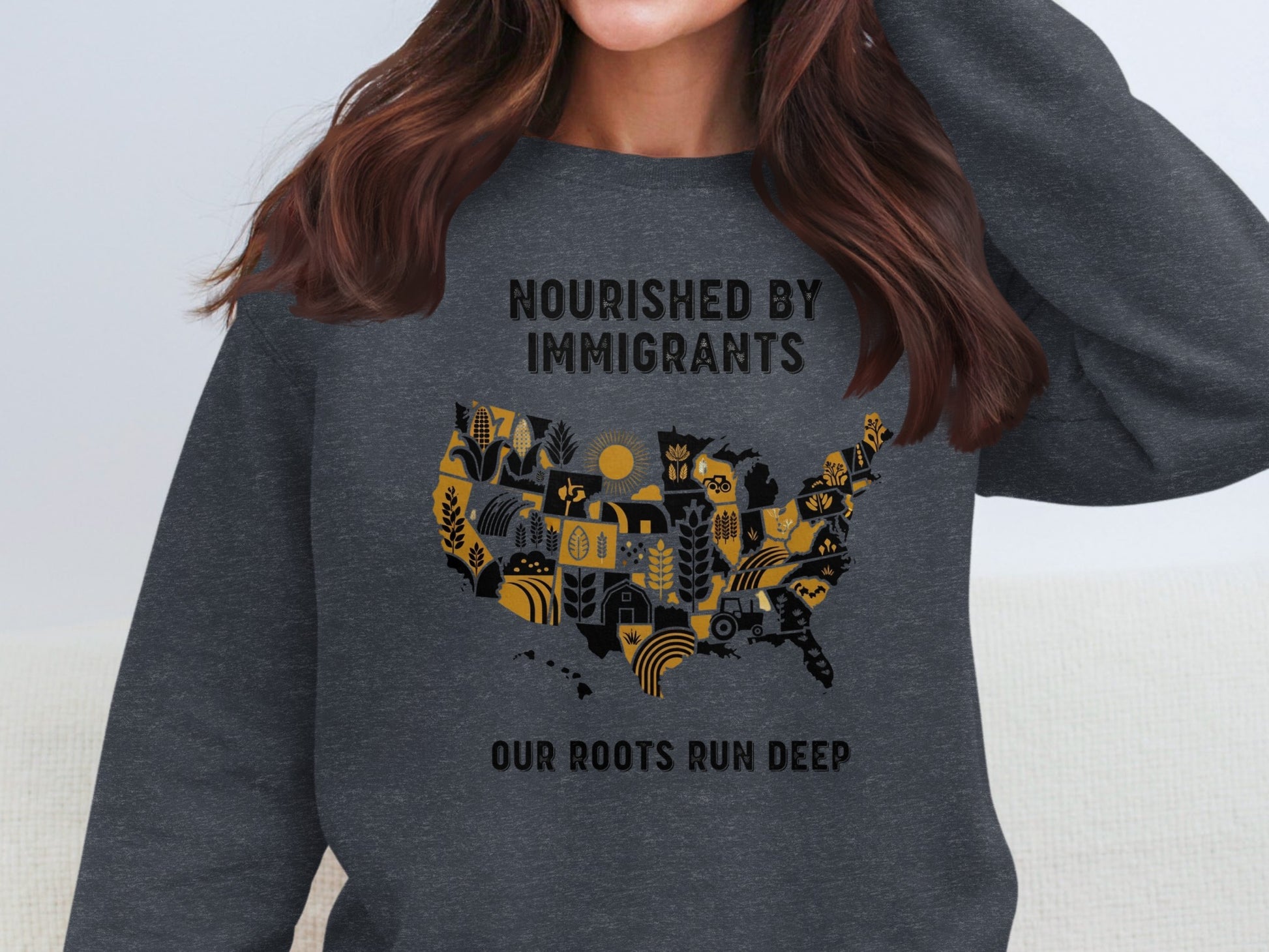 Nourished by Immigrants Our Roots Run Deep product type