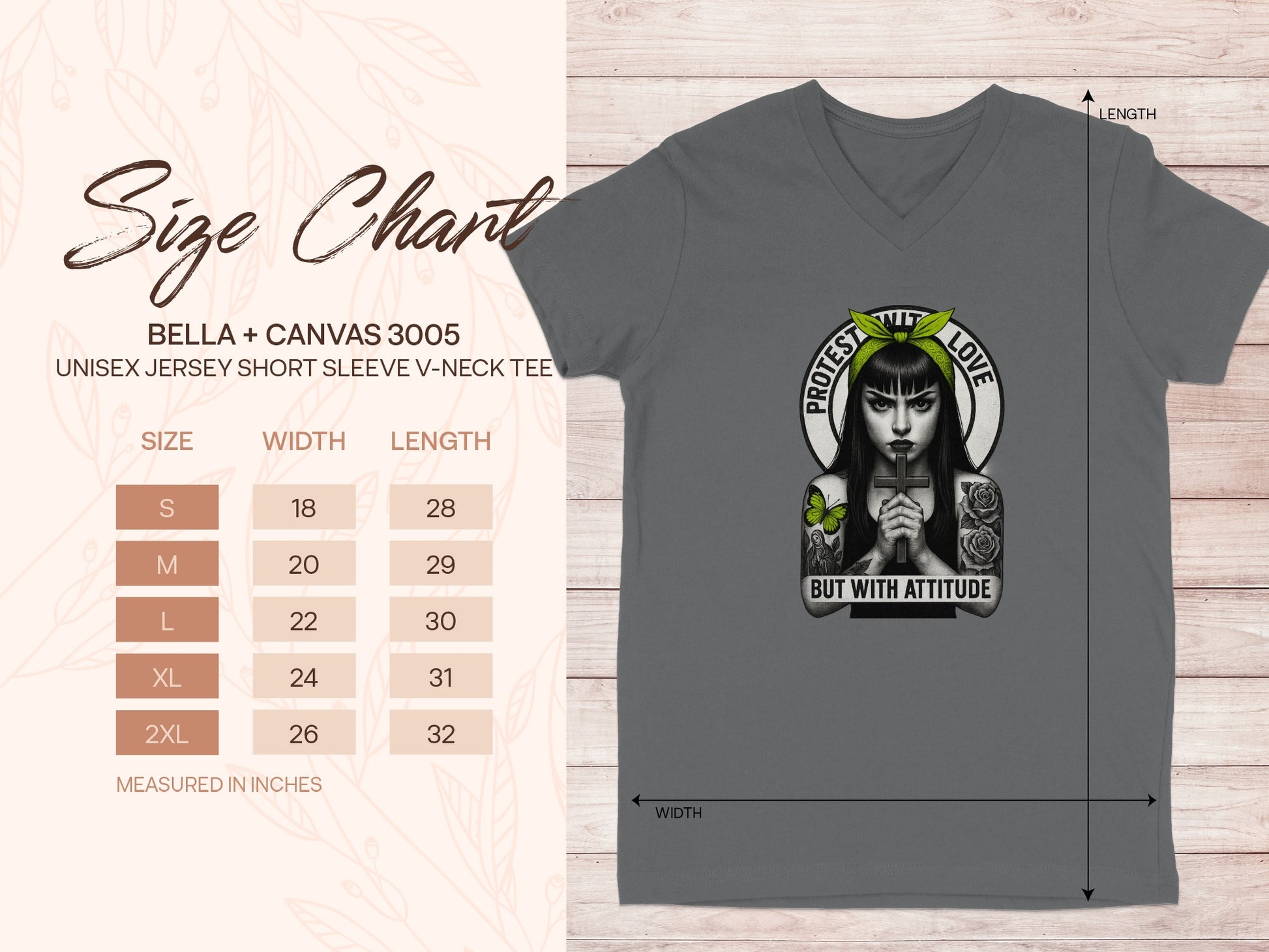 Professional Love But With Attitude Graphic Tee product type