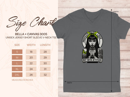 Professional Love But With Attitude Graphic Tee product type