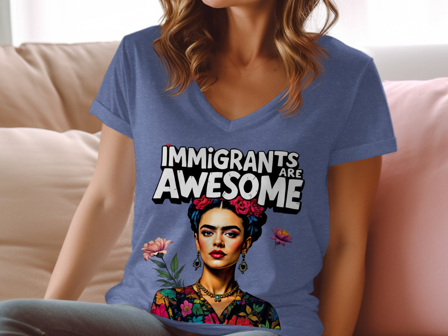 Immigrants Are Awesome Graphic T-shirt