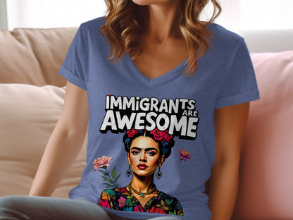Immigrants Are Awesome Graphic T-shirt