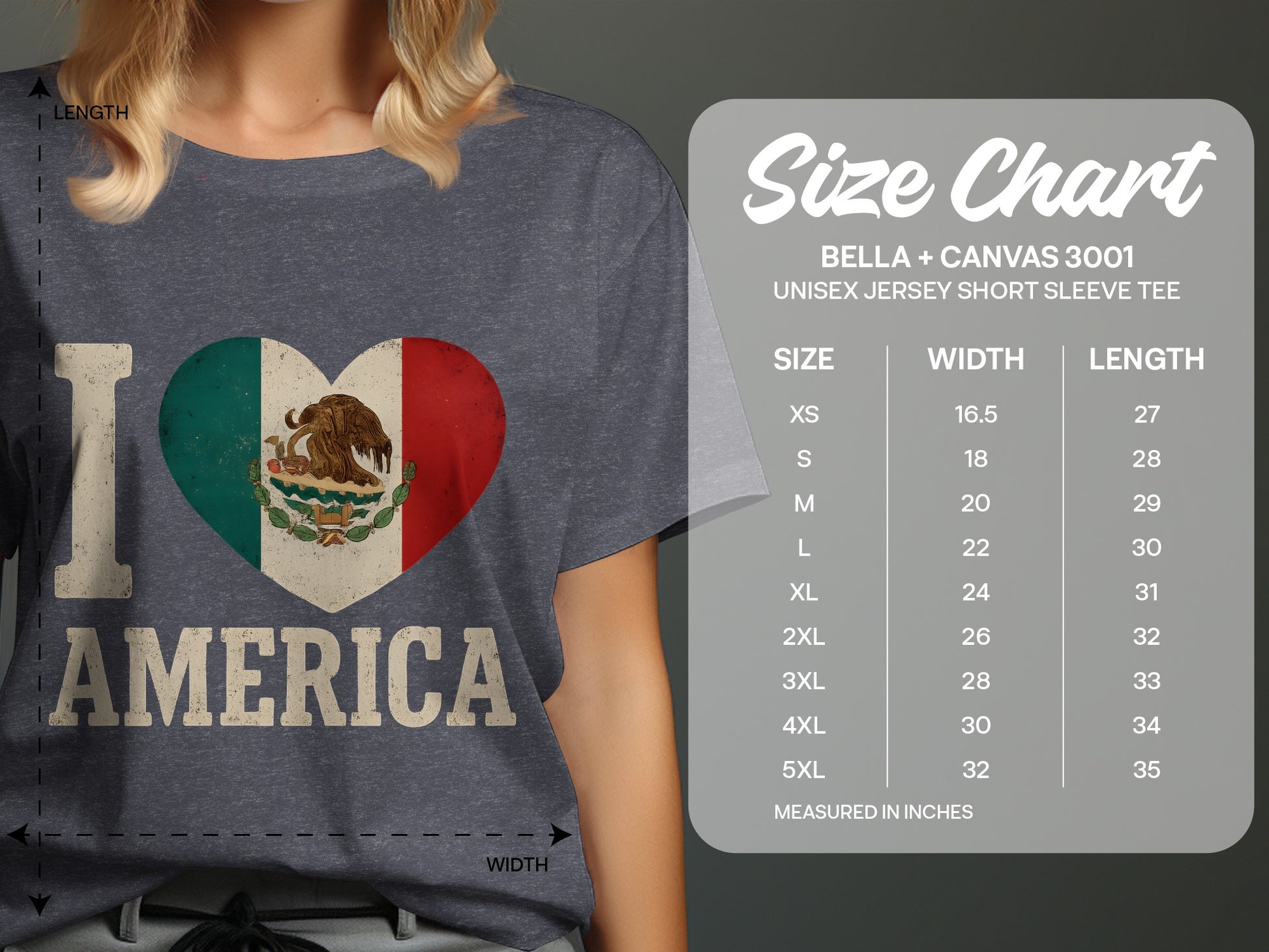 I Love America Unisex Jersey Short Sleeve Tee product type