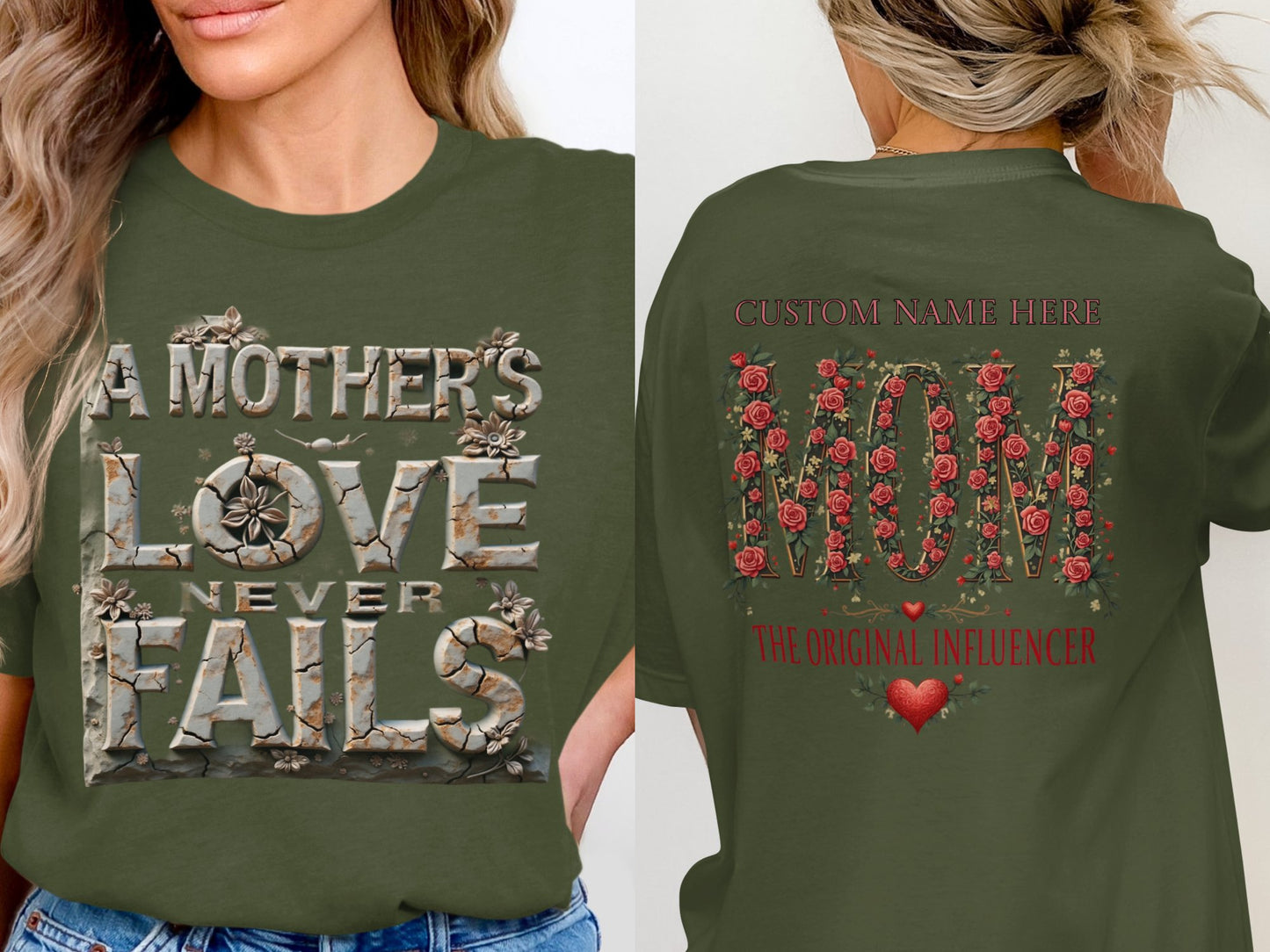 A Mother's Love Never Fails Custom Influencer product