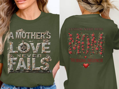 A Mother's Love Never Fails Custom Influencer product
