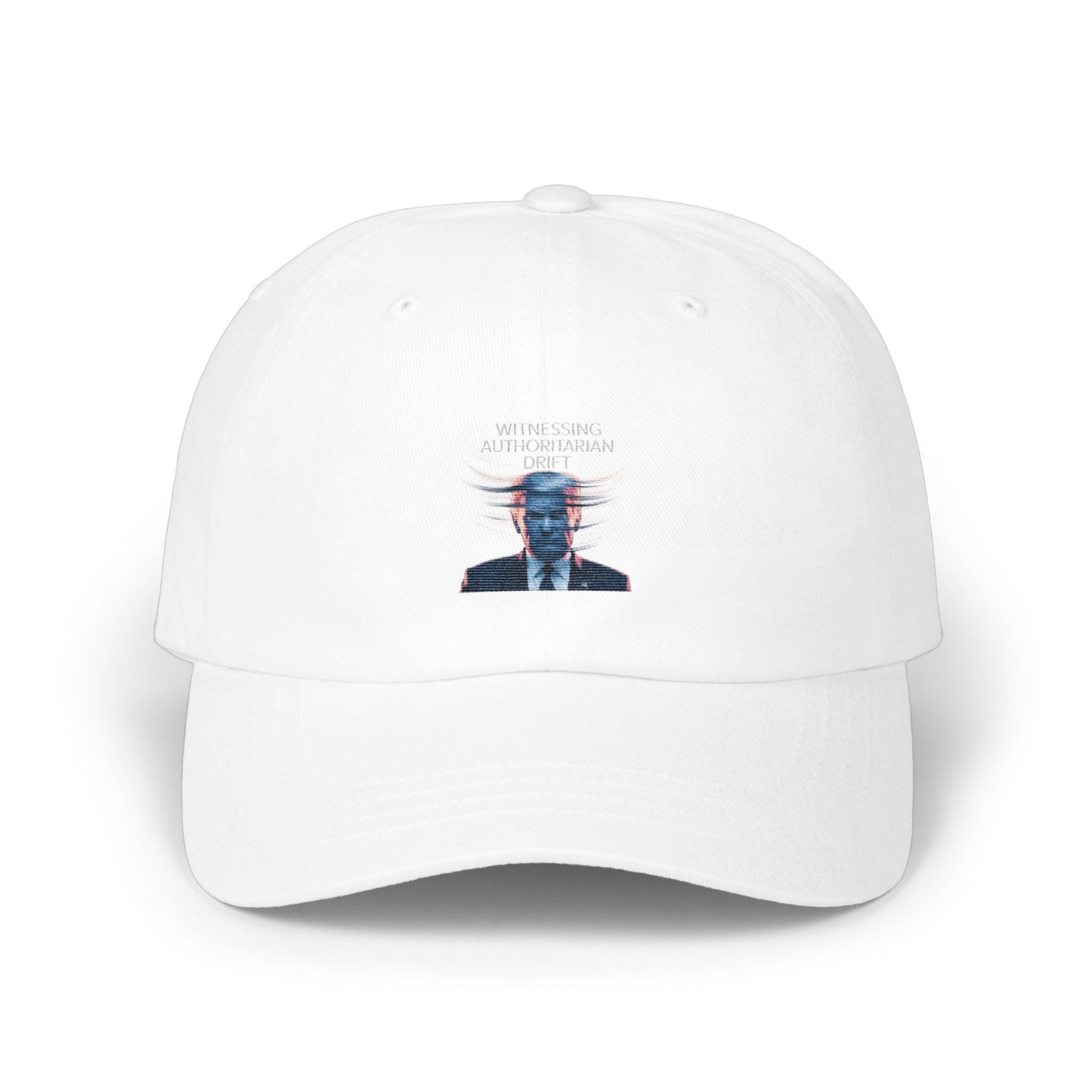 Witnessing Authoritarian Drift Printed Cap product