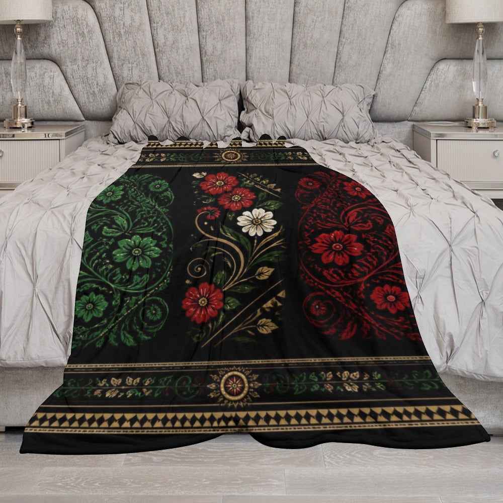 Ultra-Soft Flannel Blanket Multiple Sizes