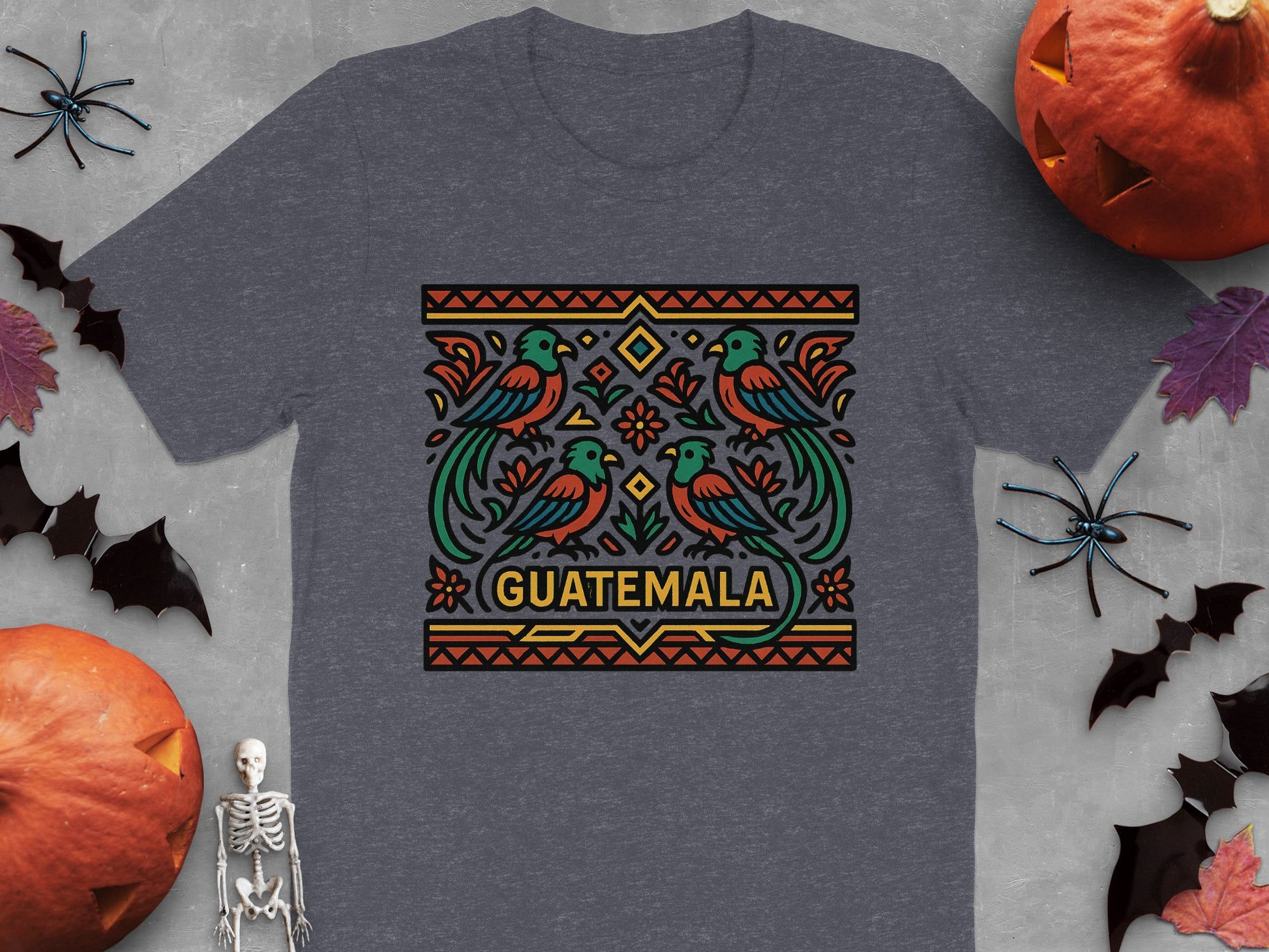 Guatemala Quetzal Design Halloween Theme Shirt product