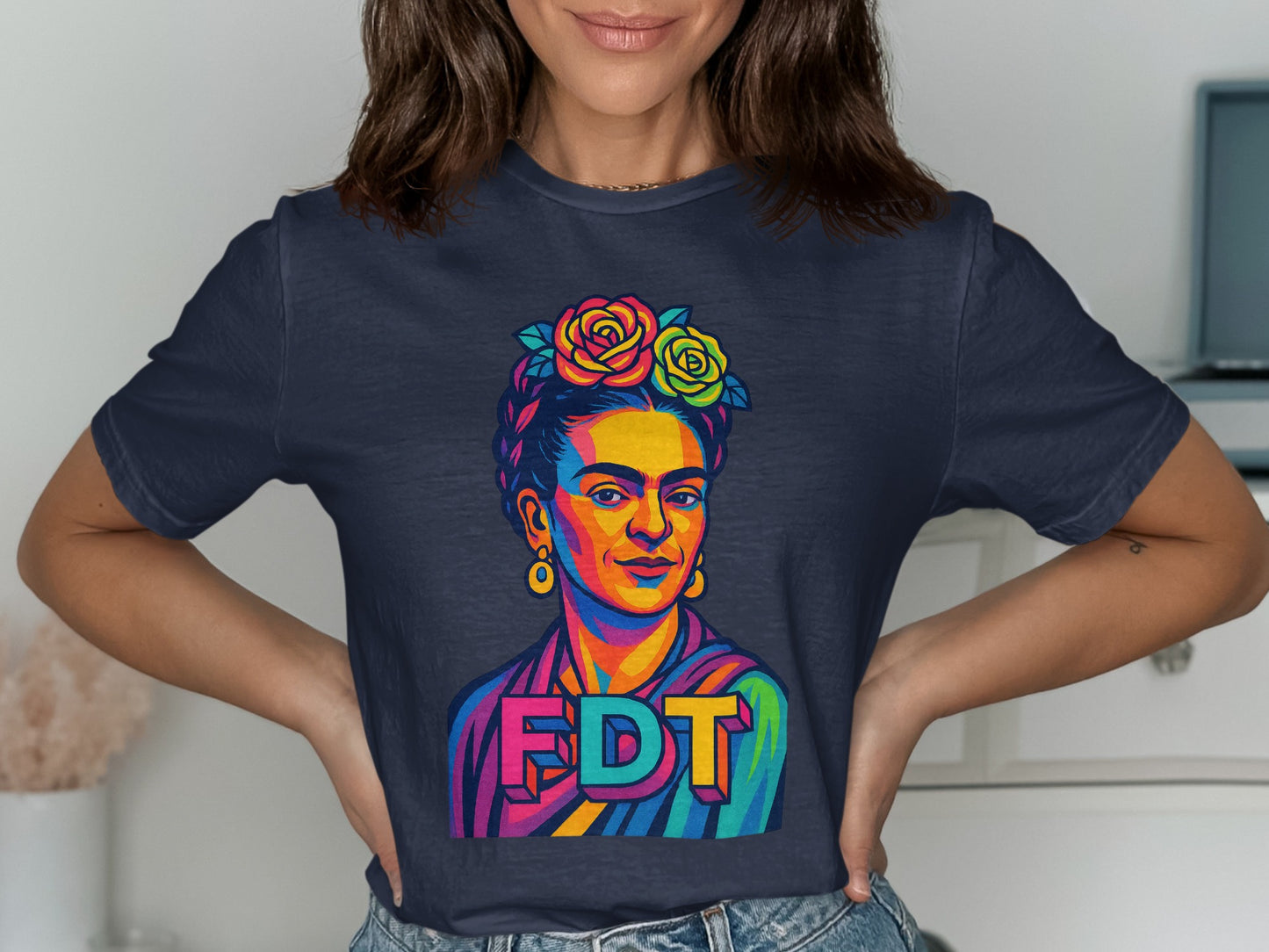 Colorful Portrayal FDT Design Women's T-Shirt product