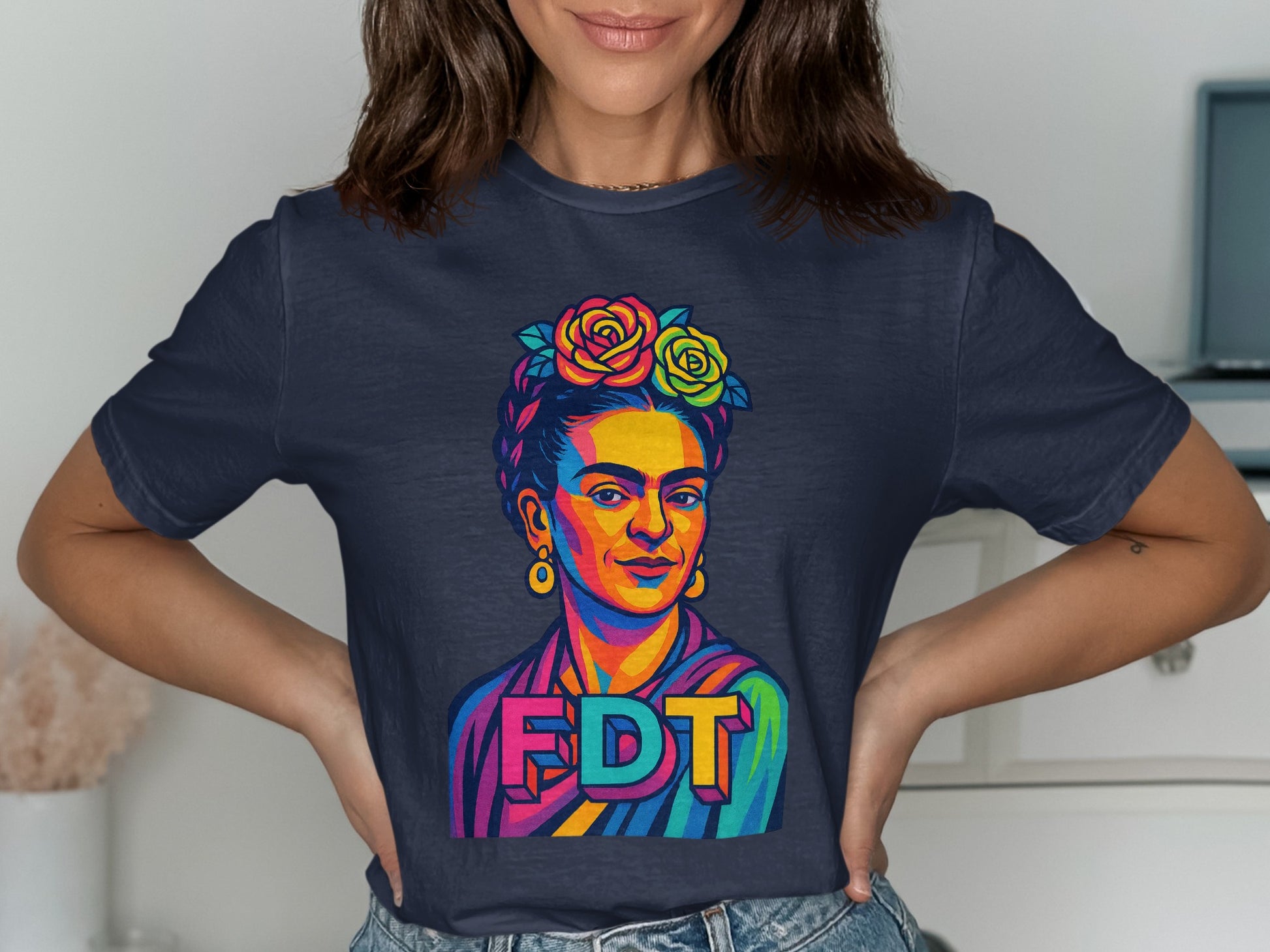 Colorful Portrayal FDT Design Women's T-Shirt product