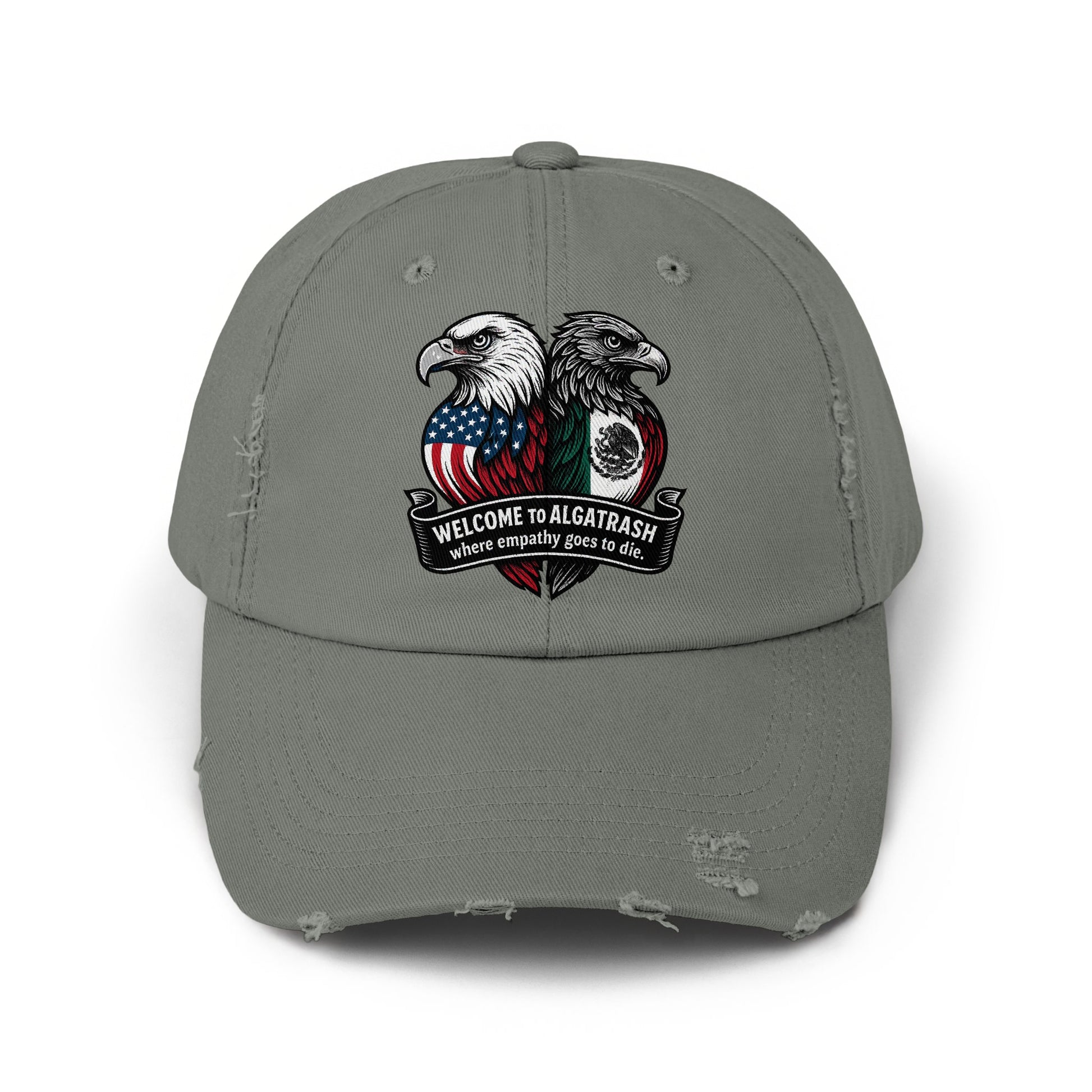Welcome to Algatrash Distressed Baseball Cap product