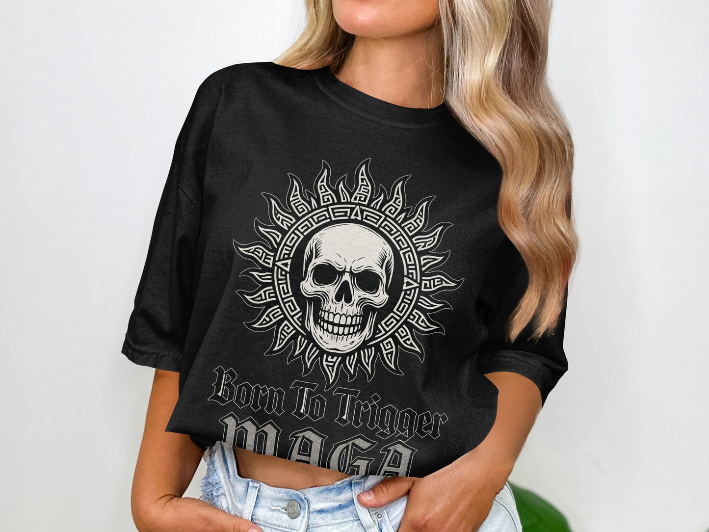 Born to Trigger Graphic Tee Shirt Apparel