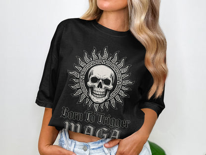 Born to Trigger Graphic Tee Shirt Apparel