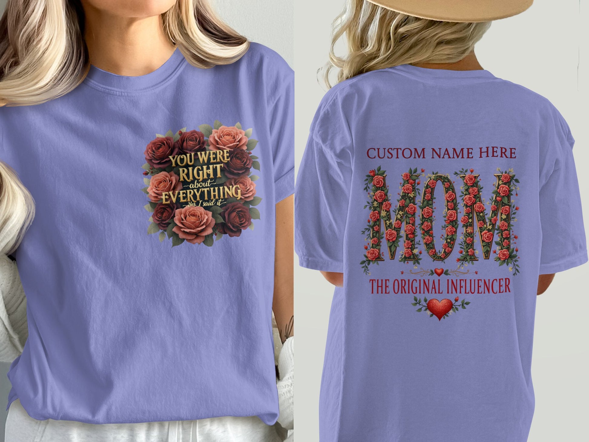 You Were Right Custom Name Mom Influencer product type